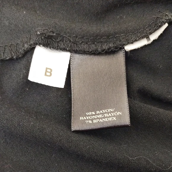 Ann Taylor Petite Black Drop Waist Pleated Dress 3/4 Sleeve 10P - Picture 6 of 12